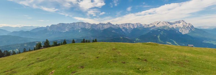 Поход по баварско-тирольским Альпам через массив Веттерштайн